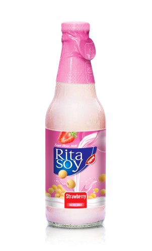 300ml Soya bean milk Strawberry